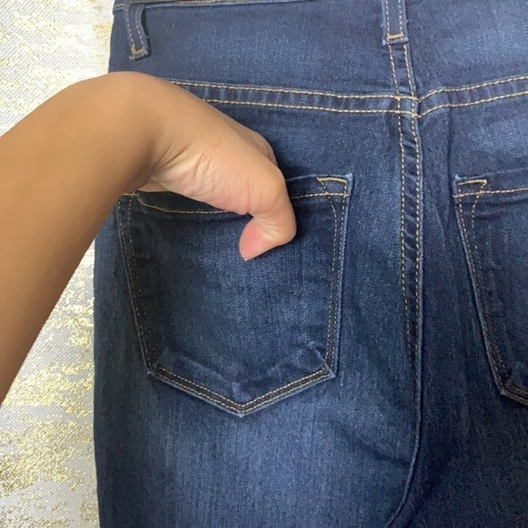 FASHION Nova Dark Wash Power Moves High-Rise Skinny Jeans Size 3 -W 25 - Picture 11 of 15
